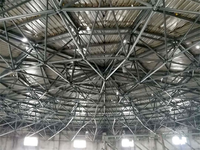 白银洗煤厂蓄水池网架